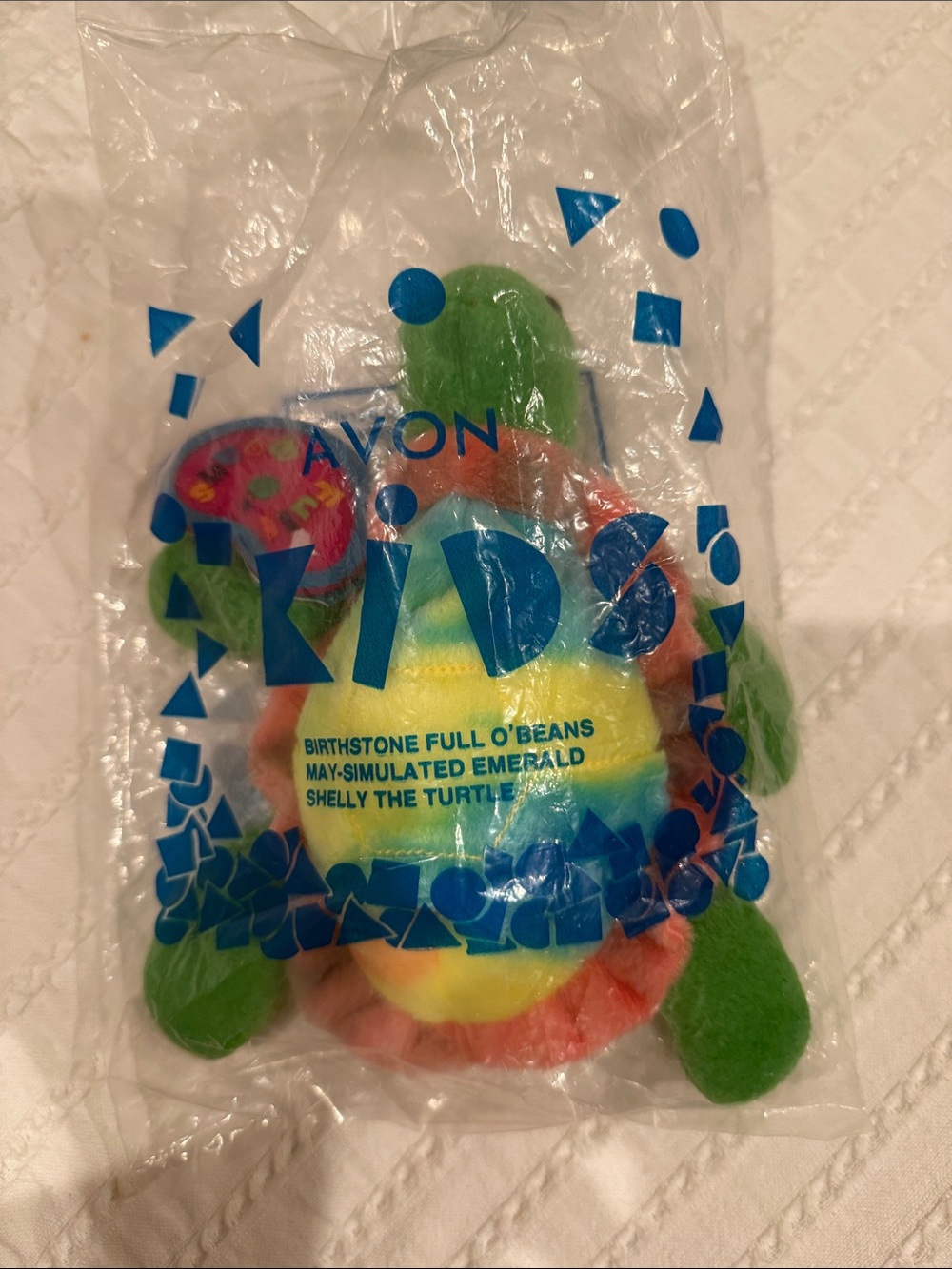 Avon Kids Shelly Turtle Plush - Green, Yellow, Orange
